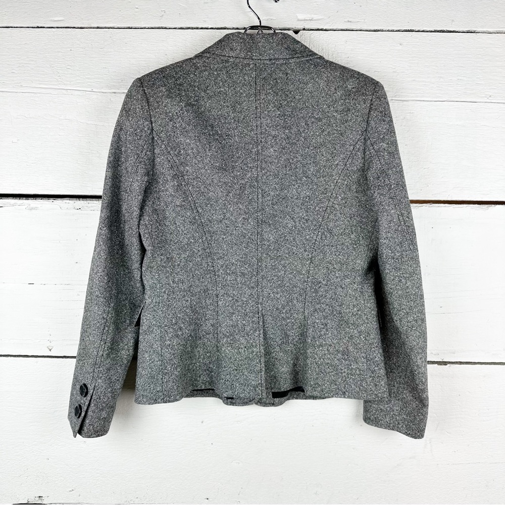 Pendleton Wool Blazer Jacket Grey (Size 8) - image 6